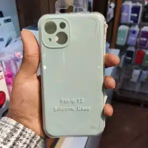 قاب سیلیکونی آیفون ۱۳ رنگ سبز روشن